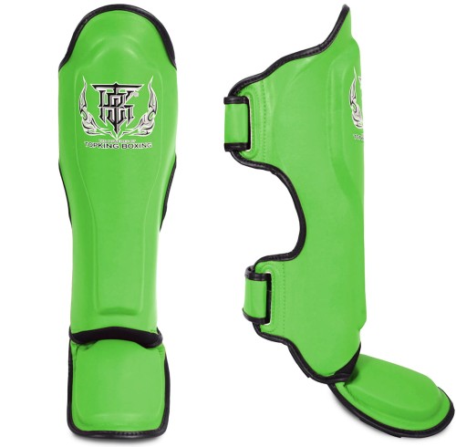 TOP KING Ochraniacze Piszczeli i Stopy Pro Zielone