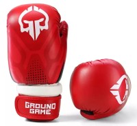GROUND GAME Rękawice Otwarte do Taekwondo ITF Czerwone