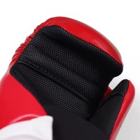 GROUND GAME Rękawice Otwarte do Taekwondo ITF Czerwone