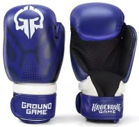GROUND GAME Rękawice Otwarte do Taekwondo ITF Niebieskie