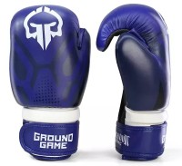 GROUND GAME Rękawice Otwarte do Taekwondo ITF Niebieskie