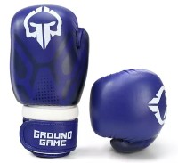 GROUND GAME Rękawice Otwarte do Taekwondo ITF Niebieskie
