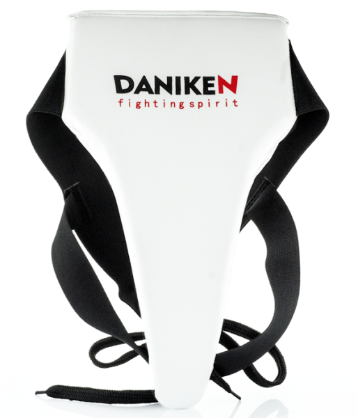 DANIKEN Suspensor Ochraniacz Krocza Damski do Karate / Taekwondo Biały