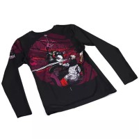 GROUND GAME Rashguard MMA Damski Tsuru Warrior