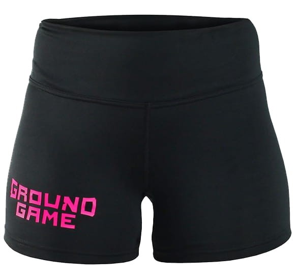 GROUND GAME Spodenki MMA Obcisłe Damskie Athletic Pink