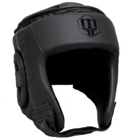 MASTERS Kask Bokserski Turniejowy KTOP-PU-MATT Czarny