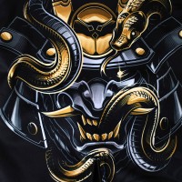 GROUND GAME Spodenki MMA Oni Samurai