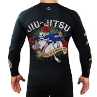 GROUND GAME Rashguard MMA Oldschool
