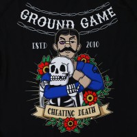 GROUND GAME Rashguard MMA Oldschool