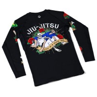 GROUND GAME Rashguard MMA Oldschool