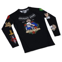 GROUND GAME Rashguard MMA Oldschool