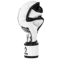 OVERLORD Rękawice MMA / Krav Maga Sparingowe LEGEND Białe