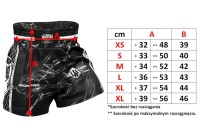 MASTERS Spodenki do Kickboxingu / Muay Thai ST-MARBLE
