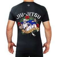 GROUND GAME Rashguard MMA Oldschool