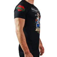 GROUND GAME Rashguard MMA Oldschool