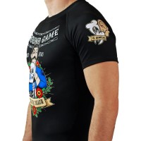 GROUND GAME Rashguard MMA Oldschool