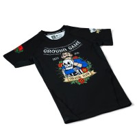 GROUND GAME Rashguard MMA Oldschool