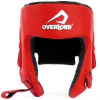 OVERLORD Kask Bokserski Turniejowy TOURNAMENT Czerwony