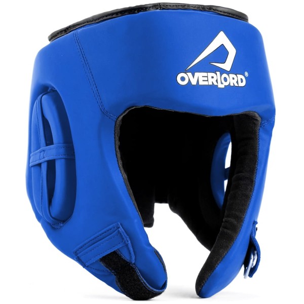 OVERLORD Kask Bokserski Turniejowy TOURNAMENT Niebieski