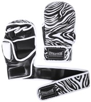 EVOLUTION Rękawice MMA / Krav Maga Sparingowe RIVAL Zebra