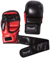 EVOLUTION Rękawice MMA / Krav Maga Sparingowe RIVAL Czarno-Czerwone