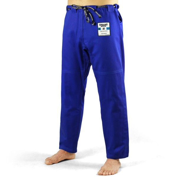GROUND GAME Spodnie od Kimona / Gi do BJJ Breaker 2.0 Niebieskie