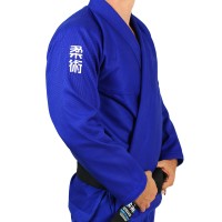 GROUND GAME Bluza od Kimona / Gi do BJJ Breaker 2.0 Niebieska (300g)