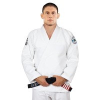 GROUND GAME Bluza od Kimona / Gi do BJJ Breaker 2.0 Biała (300g)