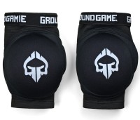 GROUND GAME Ochraniacze Łokci do Muay Thai 2.0 Czarne
