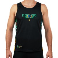 GROUND GAME Koszulka Termoaktywna Tank Top Luźny Copacabana