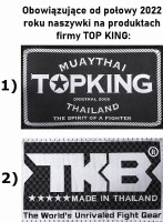TOP KING Rękawice Bokserskie HAPPINESS CHINESE Złoto-Czarne