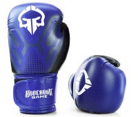GROUND GAME Rękawice Bokserskie CYBORG Niebieskie