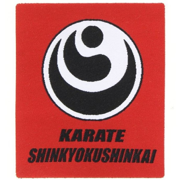 Naszywka Termoprzylepna Karate Shinkyokushin Kokoro na Rękaw