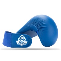 BUSHIDO Napięstniki do Karate WKF Niebieskie