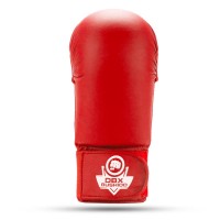 BUSHIDO Napięstniki do Karate WKF Czerwone