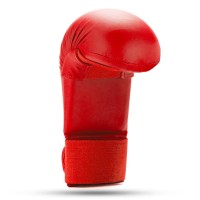 BUSHIDO Napięstniki do Karate WKF Czerwone
