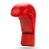BUSHIDO Napięstniki do Karate WKF Czerwone