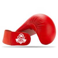 BUSHIDO Napięstniki do Karate WKF Czerwone