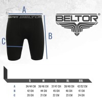 BELTOR Spodenki MMA Obcisłe Vale Tudo Karate Shinkyokushin Minimal
