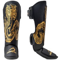 OVERLORD Ochraniacze Piszczeli i Stopy LEGEND Czarno-Złote