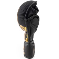 OVERLORD Rękawice MMA / Krav Maga Sparingowe LEGEND Czarno-Złote