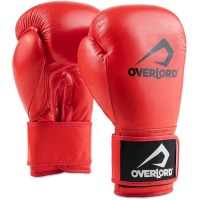 OVERLORD Rękawice Bokserskie CHAMPION Czerwone