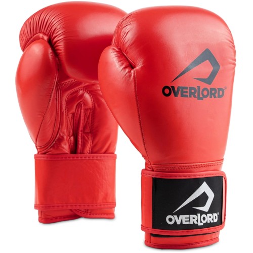 OVERLORD Rękawice Bokserskie CHAMPION Czerwone