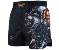 GROUND GAME Lekkie Spodenki MMA Ragnarok