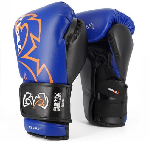 RIVAL Rękawice Bokserskie RS11V EVOLUTION SPARRING Niebieskie
