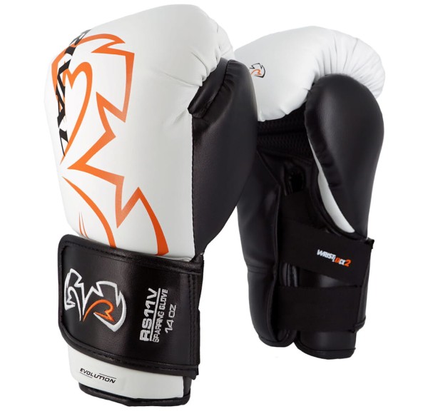 RIVAL Rękawice Bokserskie RS11V EVOLUTION SPARRING Białe