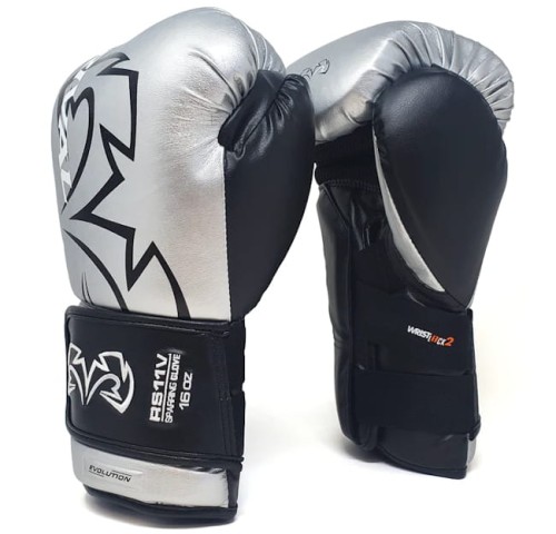 RIVAL Rękawice Bokserskie RS11V EVOLUTION SPARRING Srebrne