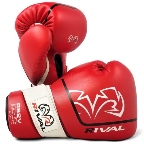 RIVAL Rękawice Bokserskie RS2V SUPER SPARRING 2.0 Czerwone