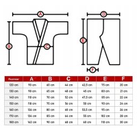 BUSHIDO Kimono Karate Kyokushin 10oz