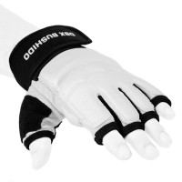 BUSHIDO Ochraniacze Dłoni Napięstniki Rękawiczki do Karate Kyokushin / Taekwondo WT